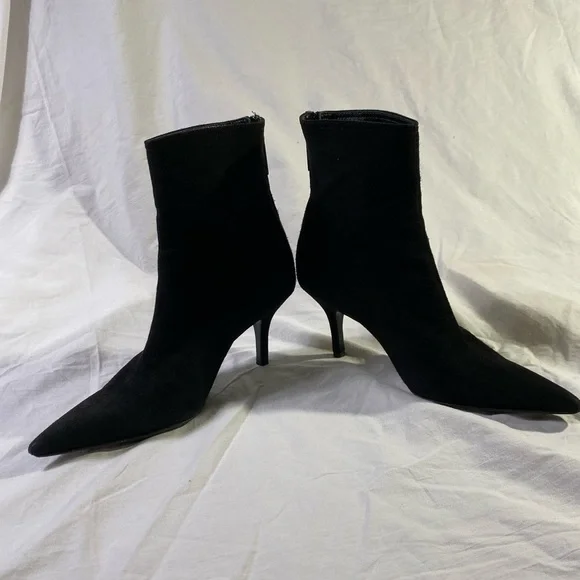 Helmut Lang Shoes Helmet Lang Size 37 Stiletto Suede Ankle